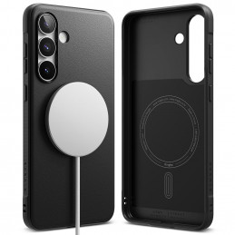„Ringke Onyx“ magnetinis „MagSafe“ dėklas, skirtas „Samsung Galaxy S25 FE“ – juodas
