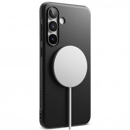 „Ringke Onyx“ magnetinis „MagSafe“ dėklas, skirtas „Samsung Galaxy S25 FE“ – juodas