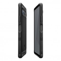 „Spigen Rugged Armor“ dėklas, skirtas „Sony Xperia 10 VII“ – matinės juodos spalvos