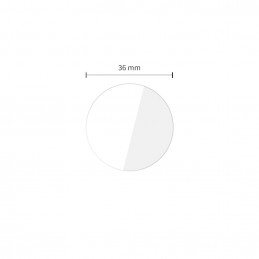 „Tech-Protect Glass Fit+“ 2 grūdinto stiklo pakuotė, skirta „Huawei Watch GT 6 41mm“ - skaidri