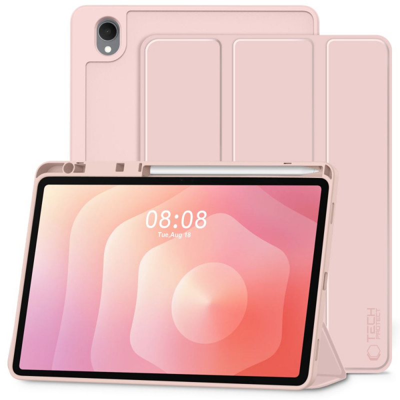 „Tech-Protect SmartCase“ rašiklis, skirtas „Samsung Galaxy Tab S11 11.0 X730 / X736“ – rožinis