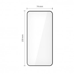 „Tech-Protect Glass Fit+“ 2 grūdinto stiklo pakuotė, skirta „Xiaomi 15T“ / „15T Pro“ - juoda