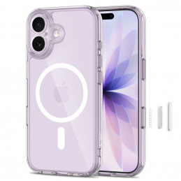 „Tech-Protect Magpeak Magsafe CC“ dėklas, skirtas „iPhone 17“ – skaidrus