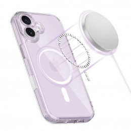 „Tech-Protect Magpeak Magsafe CC“ dėklas, skirtas „iPhone 17“ – skaidrus