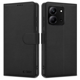 „Tech-Protect“ piniginės dėklas, skirtas „Xiaomi Redmi 15C 173mm“ / „Poco 85C 173mm“ – juodas