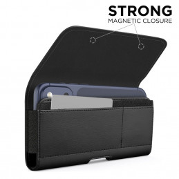„Tech-Protect SM80“ dėklas 5,8–6,8 colių išmaniesiems telefonams – juodas