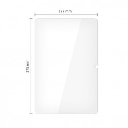 „Tech-Protect Glass Fit+“ 2 grūdinto stiklo pakuotė, skirta „Xiaomi Redmi Pad Pro / 2 Pro 12.1“ - skaidri.