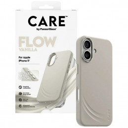 „CARE by PanzerGlass FLOW MagSafe“ dėklas, skirtas „iPhone 17“ – smėlio spalvos