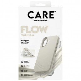 „CARE by PanzerGlass FLOW MagSafe“ dėklas, skirtas „iPhone 17“ – smėlio spalvos
