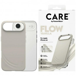 „CARE by PanzerGlass FLOW MagSafe“ dėklas, skirtas „iPhone Air“ – smėlio spalvos