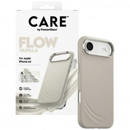 „CARE by PanzerGlass FLOW MagSafe“ dėklas, skirtas „iPhone Air“ – smėlio spalvos