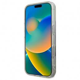 „Guess IML 4G MagSafe“ dėklas, skirtas „iPhone 16 Pro Max“ – rudas