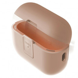 UNIQ Clyde Lock dėklas AirPods Pro 2 ausinėms – rožinis