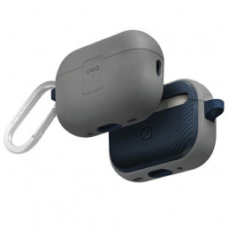 UNIQ Clyde Lock dėklas AirPods Pro 2 ausinėms – pilkai mėlynas