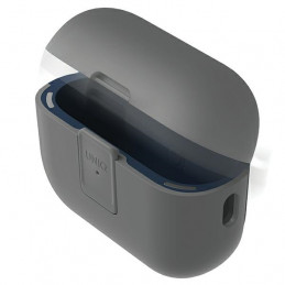 UNIQ Clyde Lock dėklas AirPods Pro 2 ausinėms – pilkai mėlynas