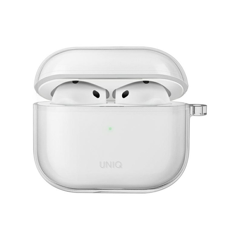 UNIQ Glase AirPods 4 dėklas – permatomas