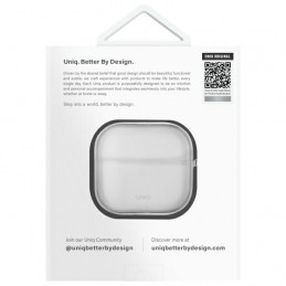 UNIQ Glase AirPods 4 dėklas – permatomas
