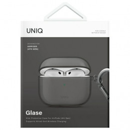 UNIQ Glase AirPods 4 dėklas – pusiau permatomas