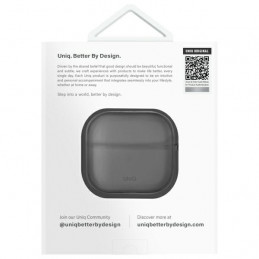 UNIQ Glase AirPods 4 dėklas – pusiau permatomas