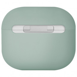 UNIQ Lino silikoninis AirPods 4 dėklas – žalias