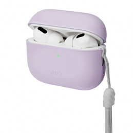 UNIQ Lino silikoninis AirPods Pro 2 dėklas – violetinis