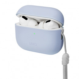 UNIQ Lino silikoninis AirPods Pro 2 dėklas – mėlynas