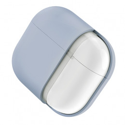 UNIQ Lino silikoninis AirPods Pro 2 dėklas – mėlynas