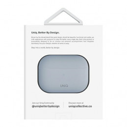 UNIQ Lino silikoninis AirPods Pro 2 dėklas – mėlynas