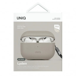 UNIQ Lyden DS AirPods Pro 2 dėklas – smėlio-žalios spalvos