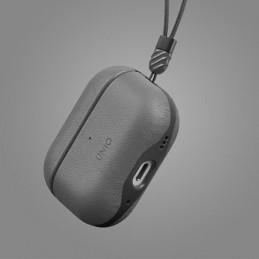 UNIQ Lyden DS AirPods Pro 2 dėklas – pilkas/ juodas