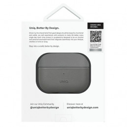 UNIQ Lyden DS AirPods Pro 2 dėklas – pilkas/ juodas