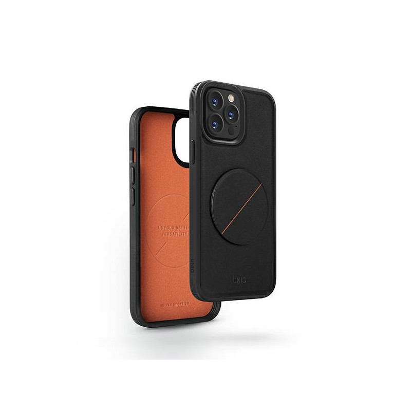 UNIQ Novo dėklas, skirtas iPhone 14 Pro – juodas