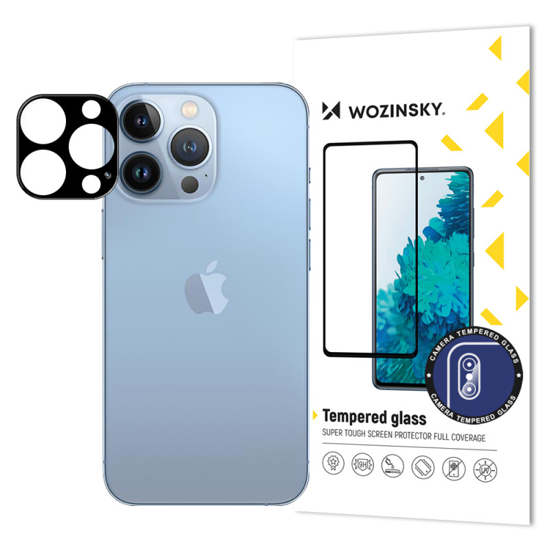 Wozinsky Full Camera Glass 9H grūdintas stiklas visai iPhone 13 Pro Max kamerai