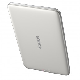 Powerbank Baseus PicoGo AM41 Ultra-Slim 5000mAh 20W kompatybilny z MagSafe z kablem Bases Simple USB-C 60W 30cm - tytano...