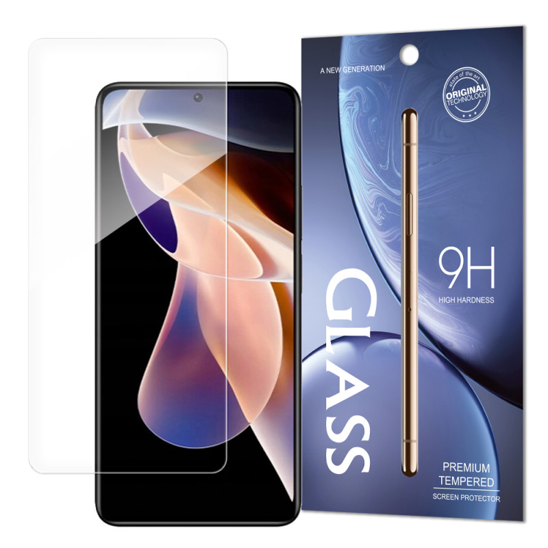 Grūdintas stiklas 9H grūdintas stiklas Xiaomi Redmi Note 11 Pro+ / 11 Pro (pakuotė – vokas)