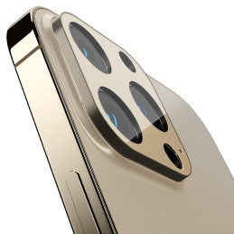 Spigen Optik.tR kameros apsauga iPhone 13 Pro / 13 Pro Max - auksinė 2 vnt.