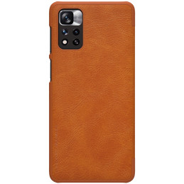 Nillkin Qin Case Case Xiaomi Redmi Note 11 Pro+ (Kinija) / Redmi Note 11 Pro (Kinija) / Mi11i HyperCharge Camera Protect...