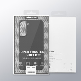 Nillkin Super Frosted Shield Pro patvarus dėklo dangtelis, skirtas Samsung Galaxy S22 juodas