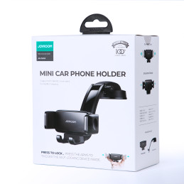 Joyroom mechaninis automobilio kabinos laikiklis juodas (JR-ZS283)