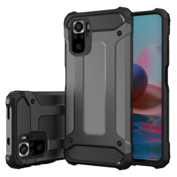 Hybrid Armor šarvuotas hibridinis dėklo dangtelis Xiaomi Redmi Note 11T 5G / Redmi Note 11S 5G / Poco M4 Pro 5G mėlynas