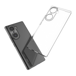 Ultra Clear 0,5 mm Honor 60 Pro gelio dėklo dangtelis skaidrus