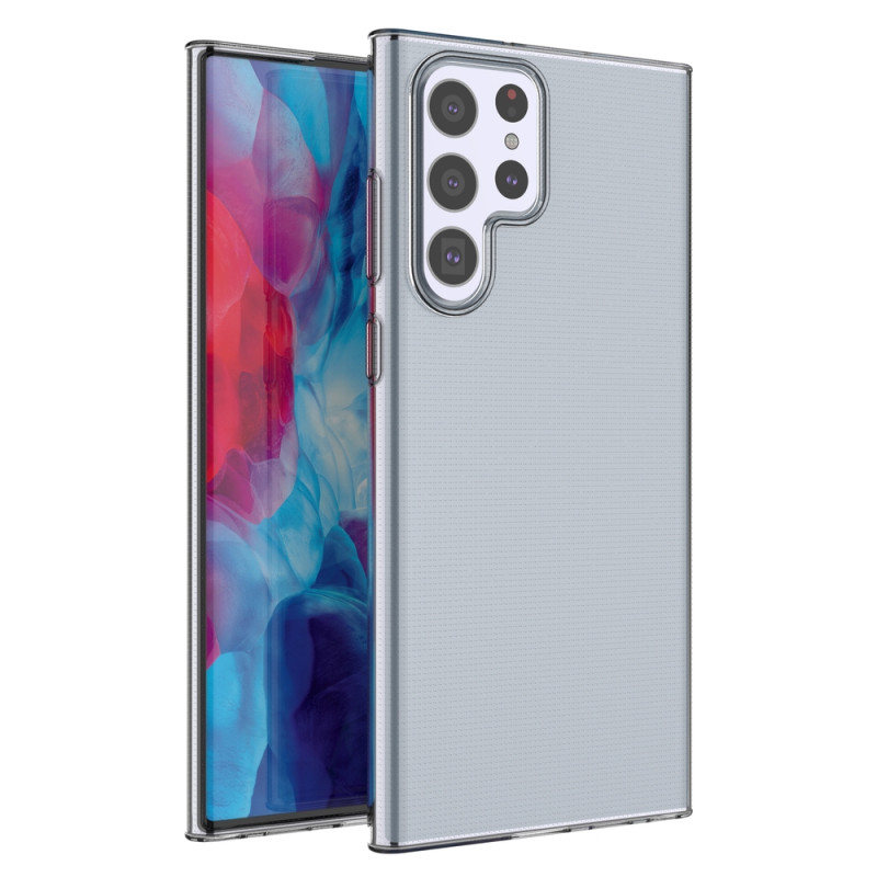 Itin skaidrus gelio dėklo dangtelis 0,5 mm Samsung Galaxy S22 itin skaidrus