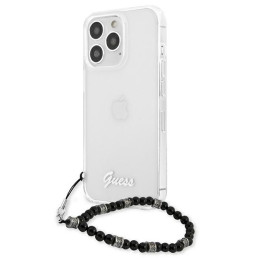Guess Black Pearl dėklas, skirtas iPhone 13 Pro / iPhone 13 - skaidrus