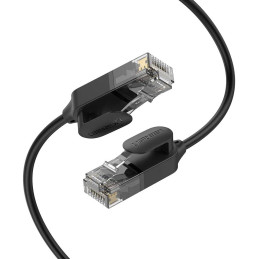 Ugreen NW122 70656 tinklo Ethernet pataisos laidas RJ45 Cat 6A UTP kabelis iki 10Gb/ s 10 m - juodas