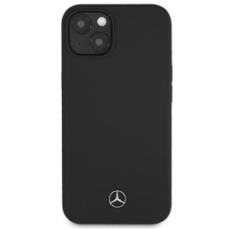Mercedes Silicone Line dėklas iPhone 13 mini - juodas