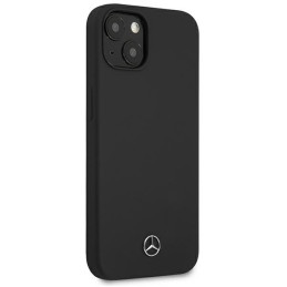 Mercedes Silicone Line dėklas iPhone 13 mini - juodas