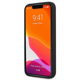 Mercedes Silicone Line dėklas iPhone 13 mini - juodas