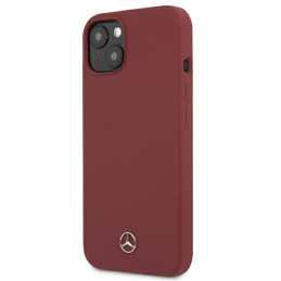 Mercedes Silicone Line dėklas iPhone 13 mini - raudonas