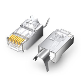 Ugreen 10x modulinis kištukas RJ45 kištukas 8P8C Cat 6A/ 7 (70316)