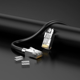 Ugreen 10x modulinis kištukas RJ45 kištukas 8P8C Cat 6A/ 7 (70316)